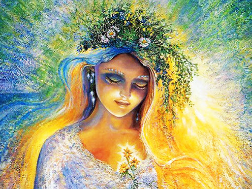 Народження сонця, богиня Лада