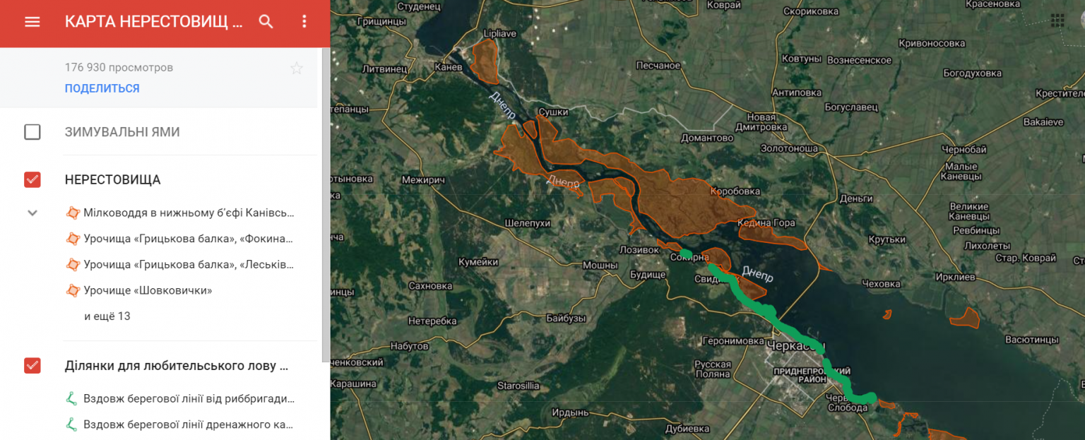 Карта нерестового запрета ленинградской области