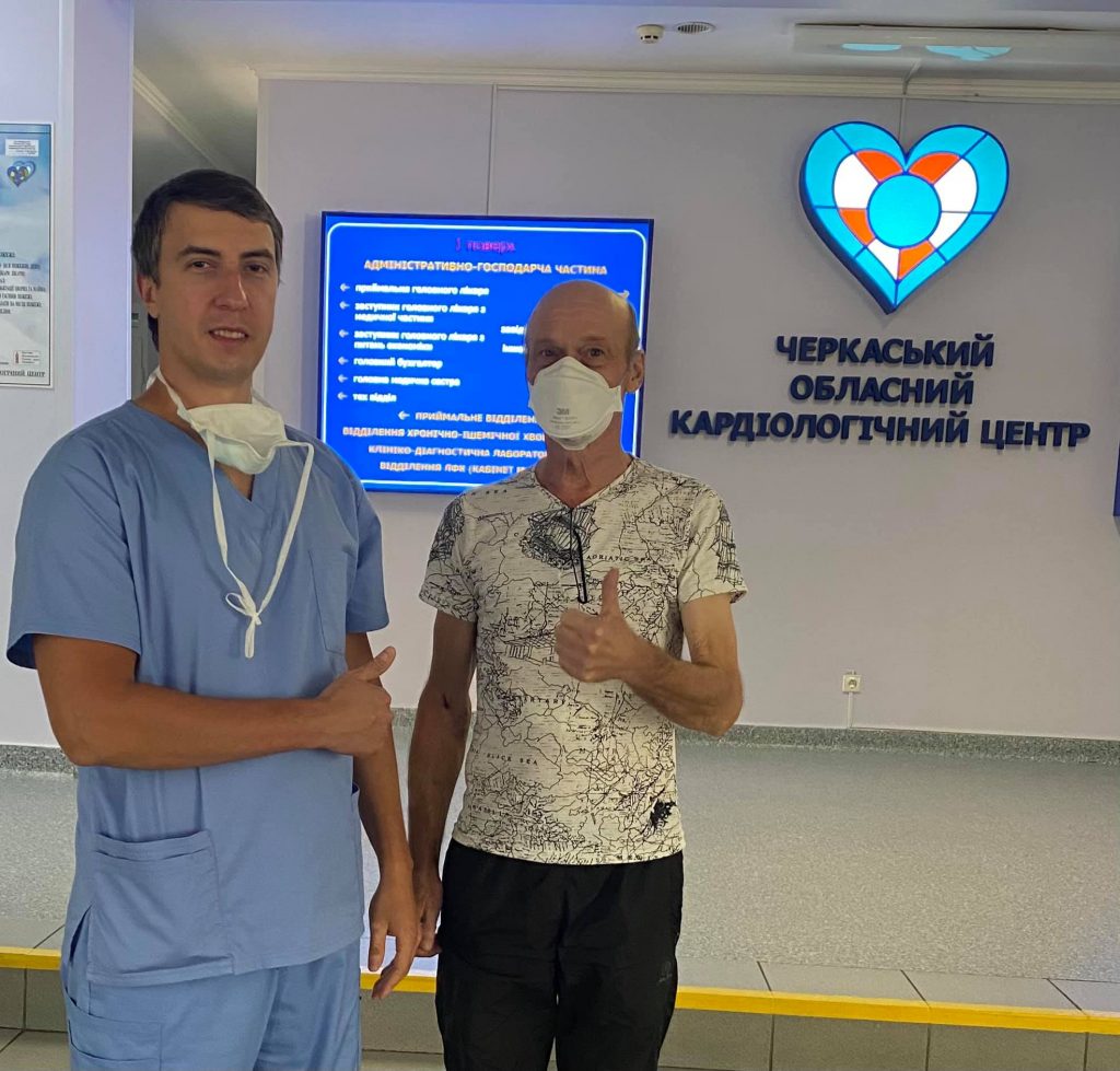Пацієнта, якому трансплантували серце в Черкасах, виписали з лікарні