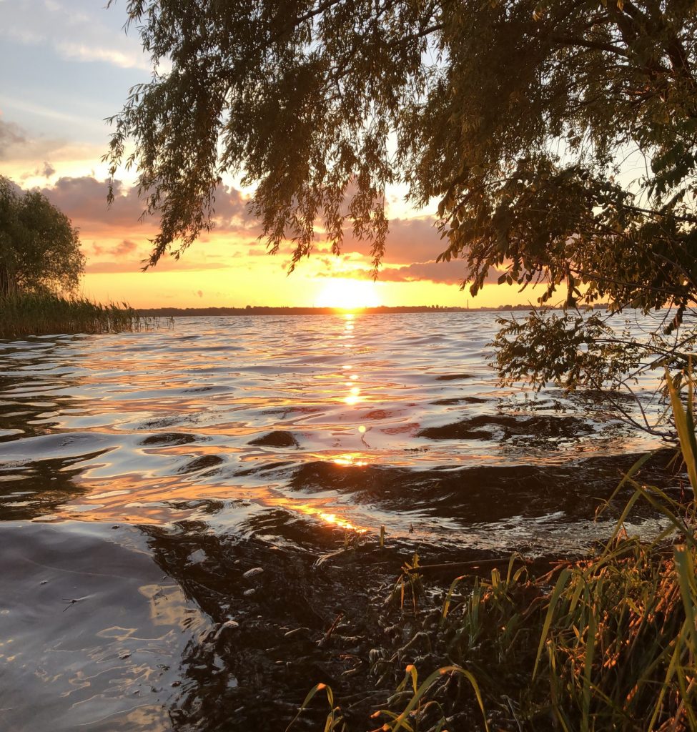 погода, природа, річка