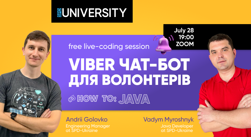 Онлайн-воркшоп “How To: Viber chat-bot на Java для волонтерів”