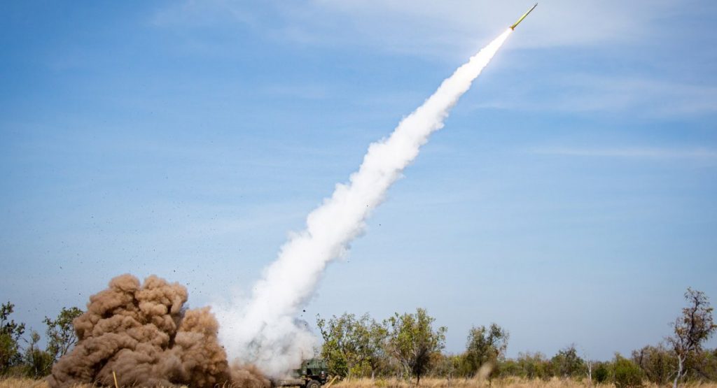 Пуск HIMARS