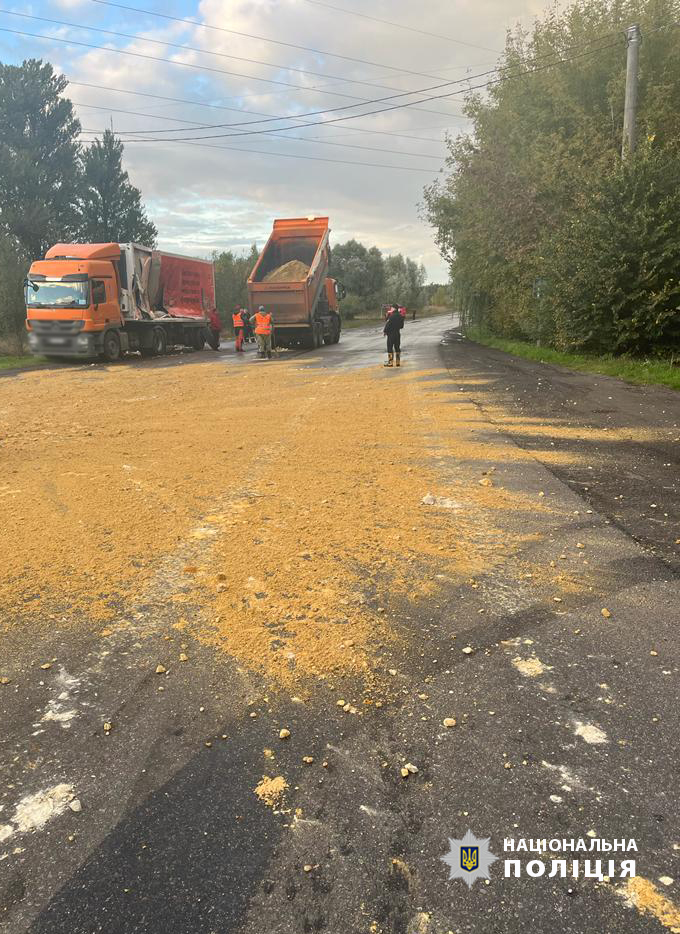 У Смілі зіштовхнулись дві вантажівки 