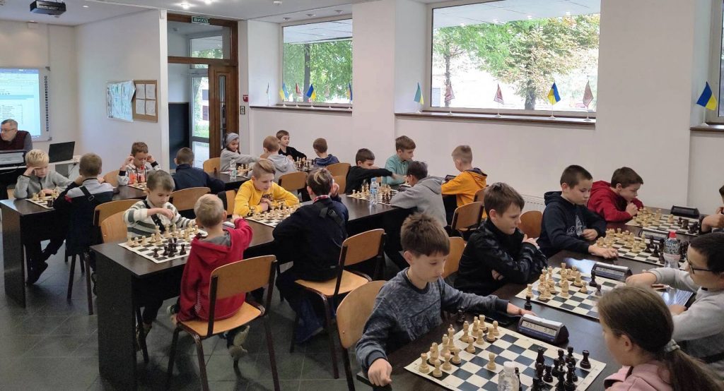 Шаховий турнір у Черкасах серед дітей