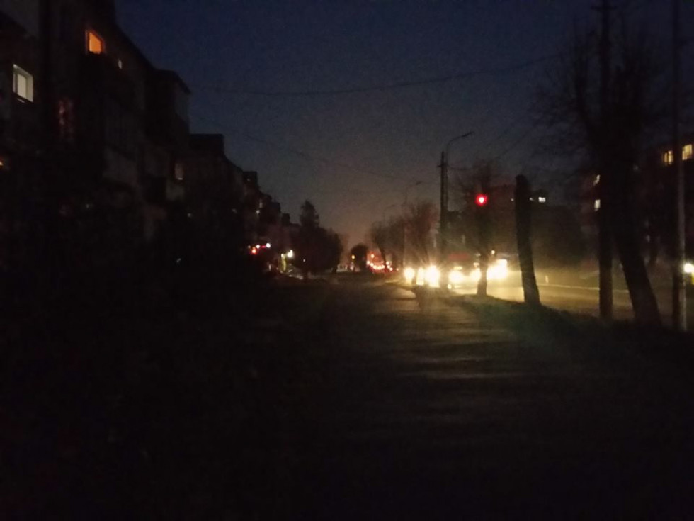 Місто без освітлення 