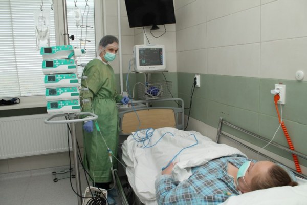 Пацієнт у черкаському онкодиспансері 