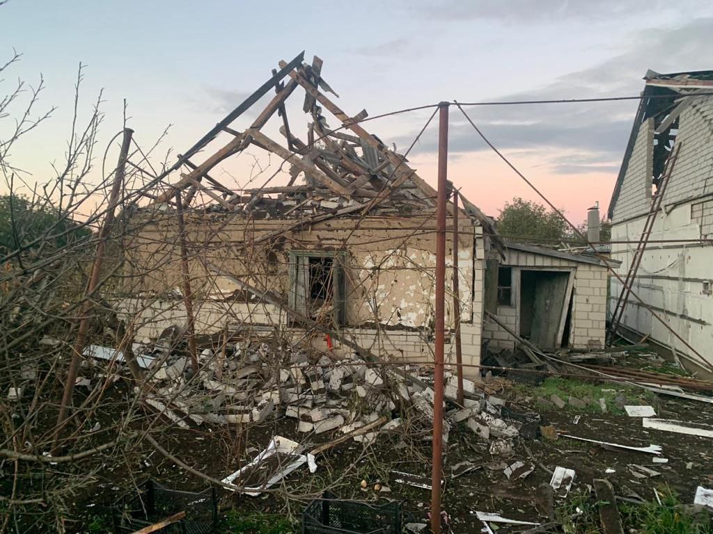 Пошкоджені будинки на Черкащині