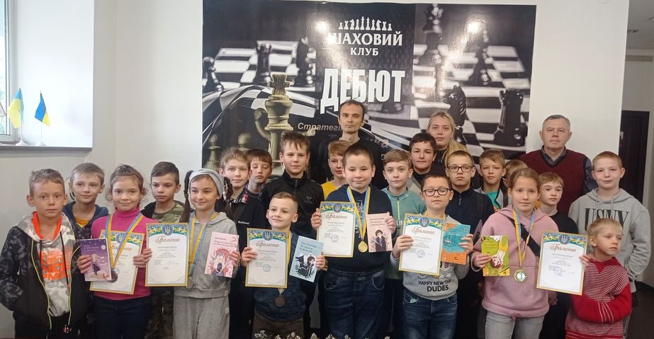 Діти змагались на шаховому турнірі в Черкасах