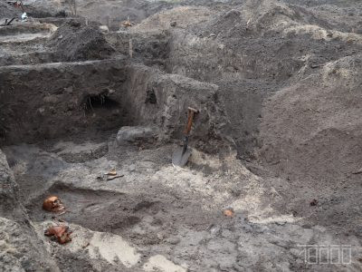 розкопки під Замковою горою в Черкасах