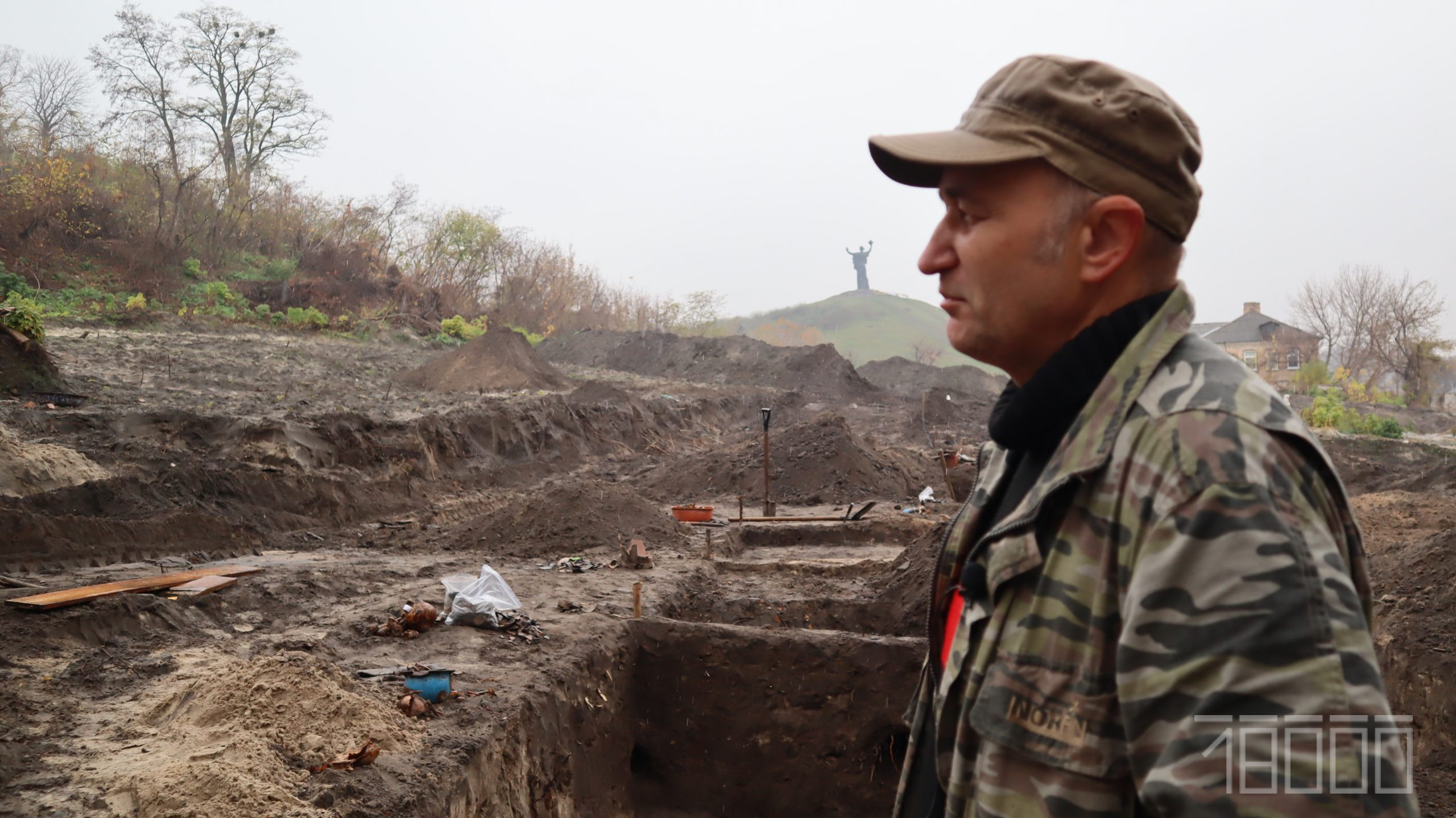 археологічні розкопки в Черкасах, Замкова гора