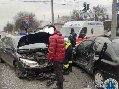 Аварія з потерпілими в Черкасах