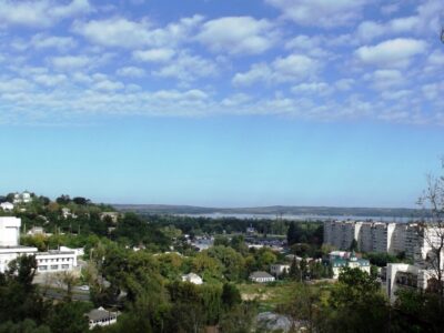 Канів із висоти польоту