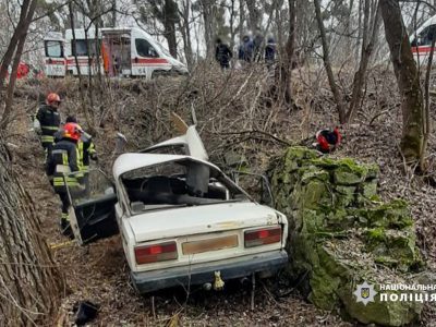 Авто в кюветі