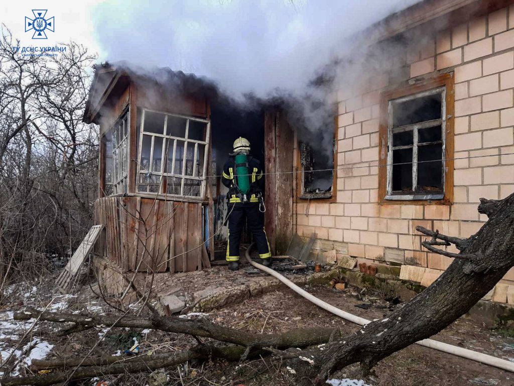 Пожежа в Черкаській області