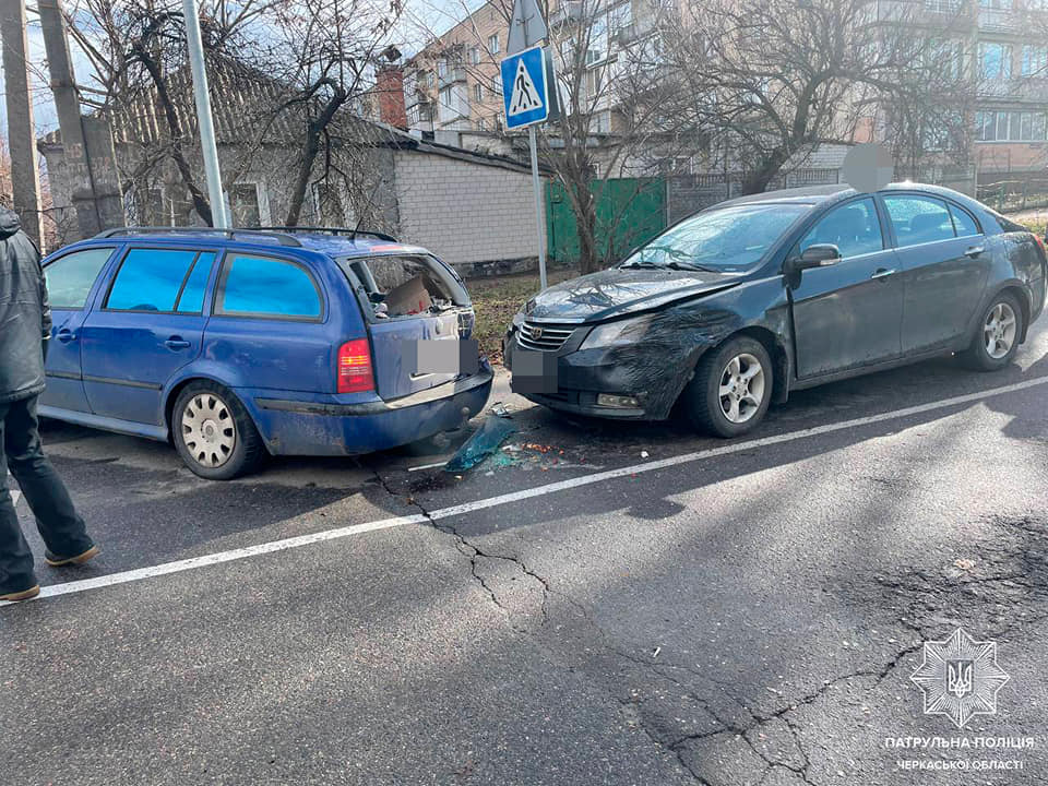 Дві автівки втрапили в аварію