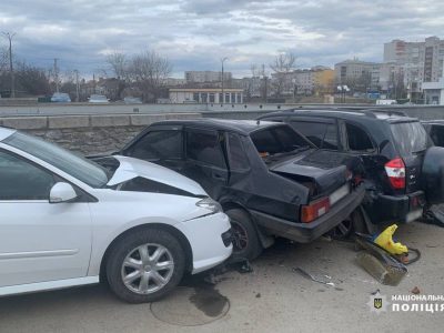 Аварія по вулиці Незалежності в Умані