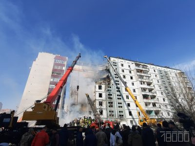 Будівля, в яку втрапила ракета росіян