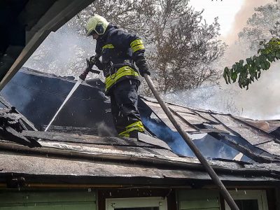 Пожежа по Верхній Горовій