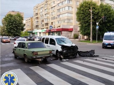 Аварія по Байди Вишневецького й Гоголя