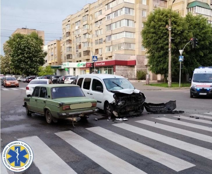 Аварія по Байди Вишневецького й Гоголя