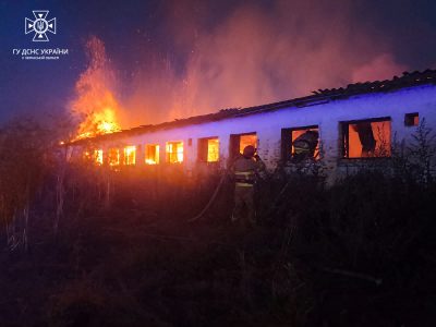 Пожежа в Орловці