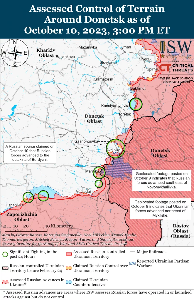 Карта бойових дій