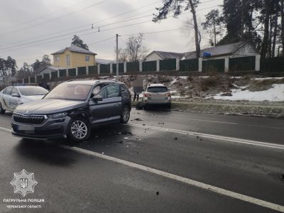 Аварія по вулиці Канівській