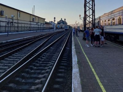 Залізничний вокзал у Івано-Франківську