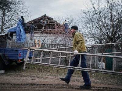 ліквідація наслідків російського ракетного удару по Смілі