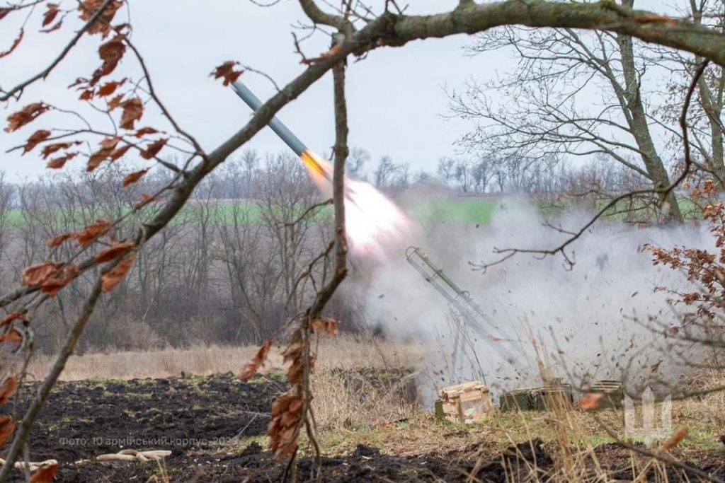 Робота української артилерії