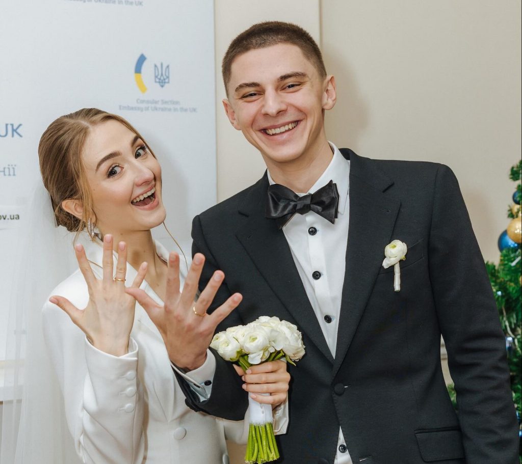 Миколенко з дружиною Вікторією