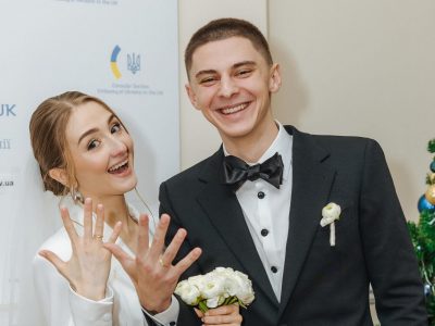 Миколенко з дружиною Вікторією