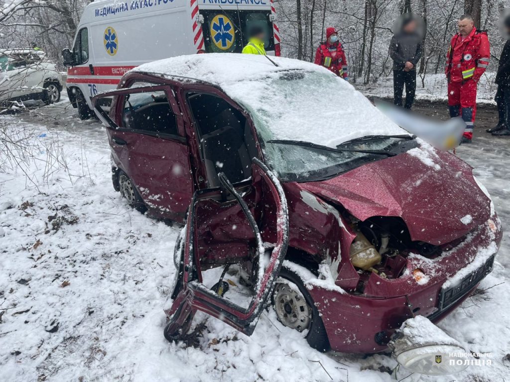Daewoo Matiz після аварії