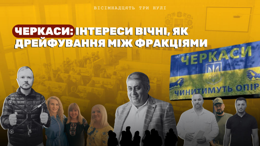 Політики фракцій Черкаської міської ради