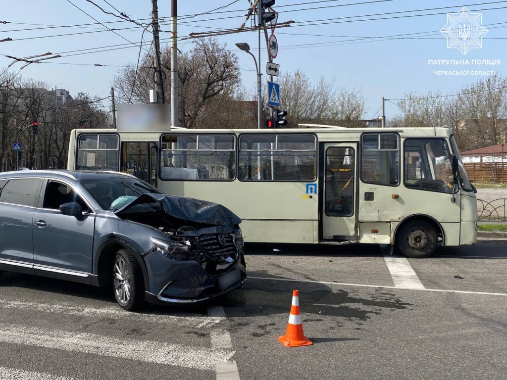 аварія на бульварі Шевченка та Припортовій 