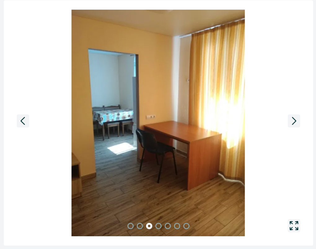 кімната квартири в центральному районі Черкас