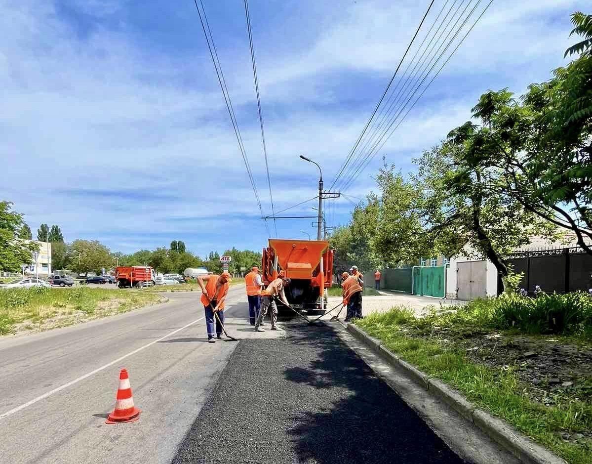 ремонт доріг у Черкасах