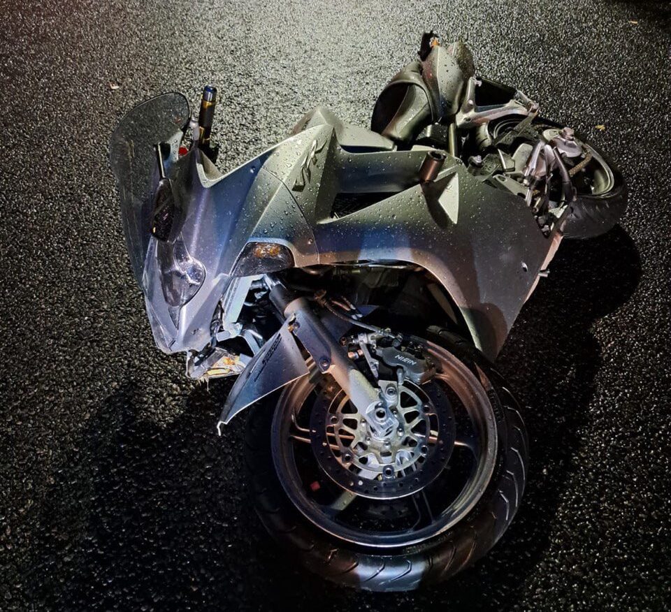 аварія з мотоциклом у Черкасах