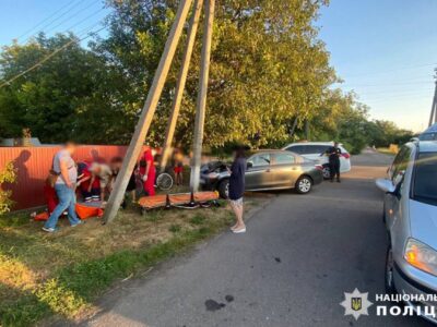 Аварія в Сагунівці 16 серпня