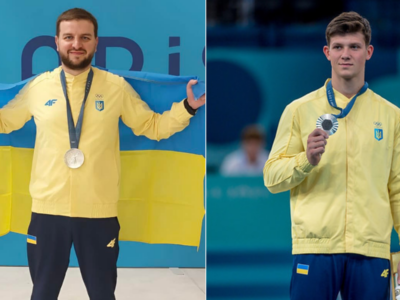 срібні призери Олімпійських ігор - двоє черкащан