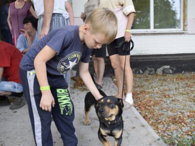 Діти переселенці в Кам'янці