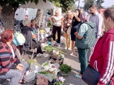 Стихійна торгівля в Черкасах