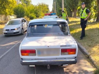 ВАЗ, що був у розшуку в Черкасах