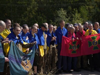 повернення захисників із полону на День Незалежності