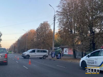 ДТП у Черкасах 28 вересня за участі двох автомобілів