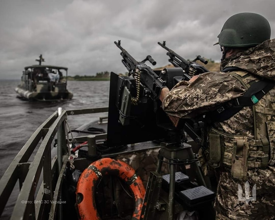 український оборонець на завданні