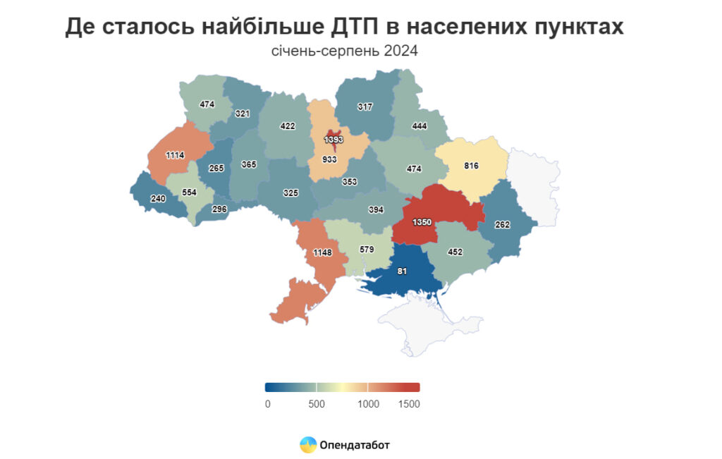 ДТП у 2024 році в України 