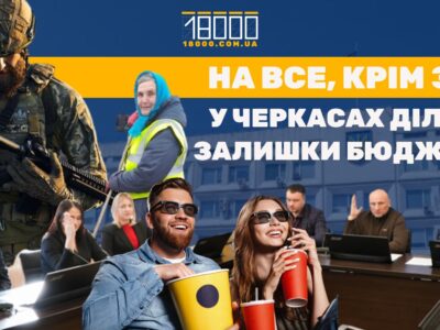 Перерозподіл бюджету 16 жовтня Черкаська міська рада