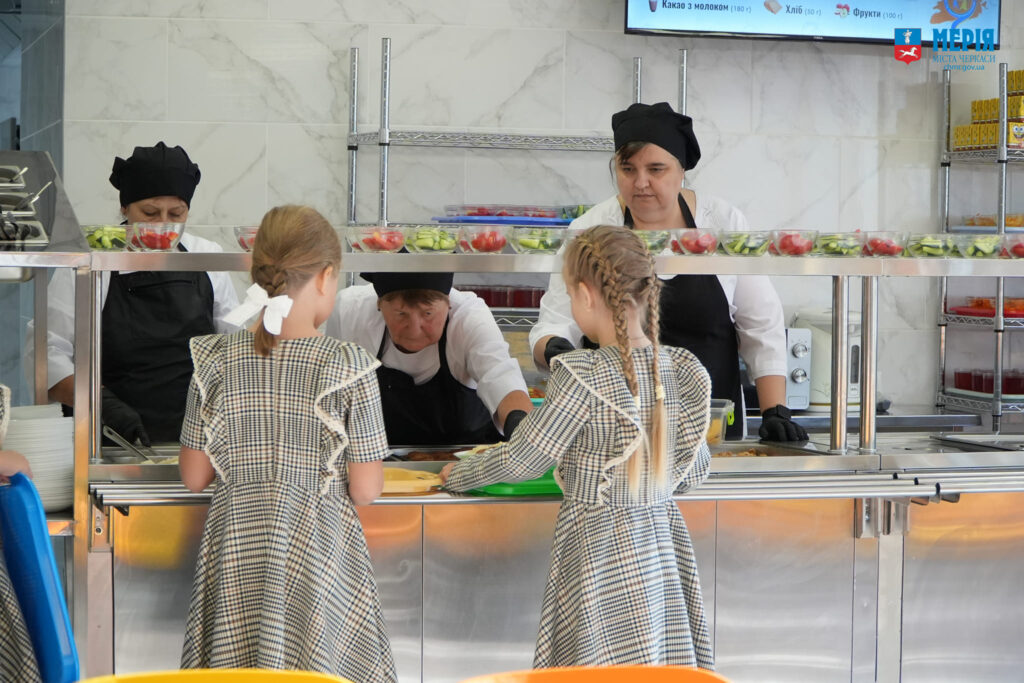 оновлений харчоблок у черкаській школі