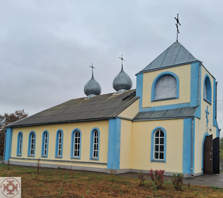 Церква села Лихоліти на Чорнобаївщині